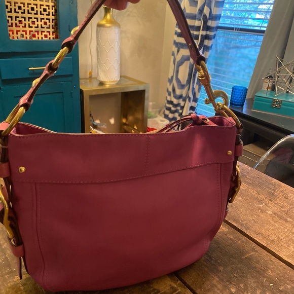 Coach lilac shoulder bag - Picture 3 of 12